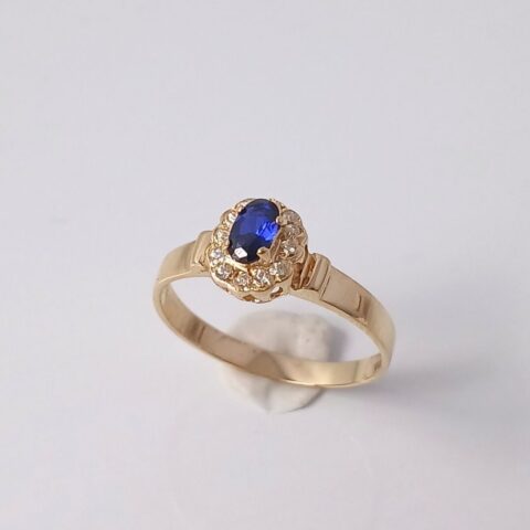 ANEL FORMATURA 13 PEDRAS