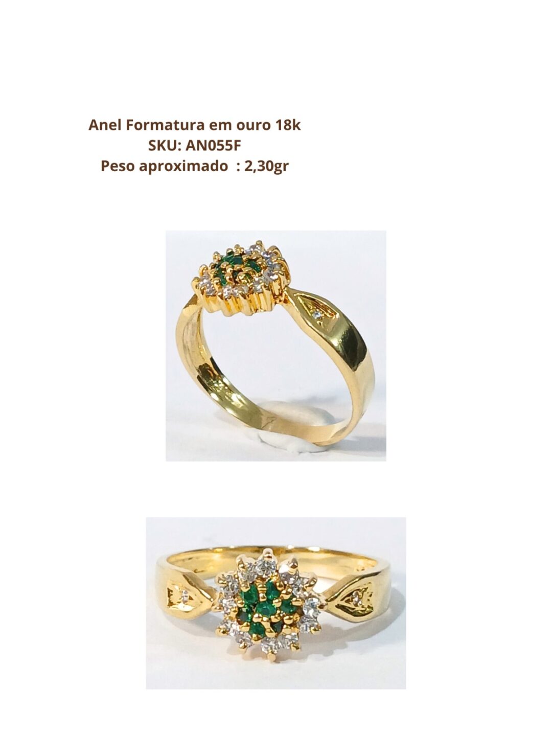 ANEL FORMATURA 19 PEDRAS - Imagem 3