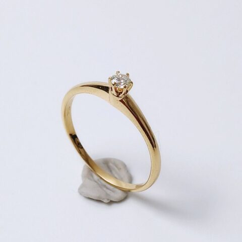 Anel Tiffany 10 pts em ouroo 18k.