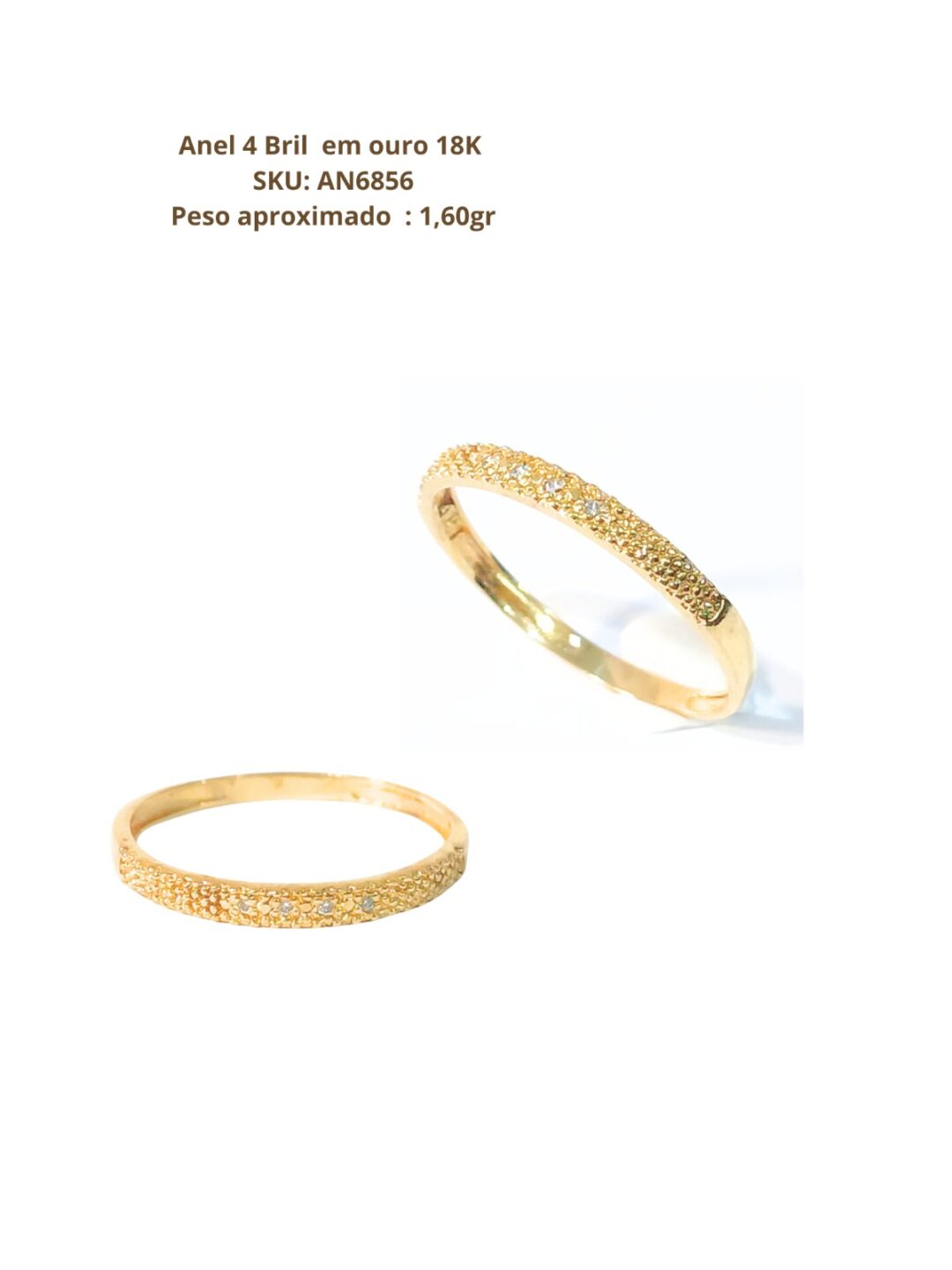 ANEL 4BRIL 4 PEDRAS - Imagem 2