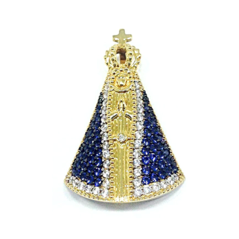 PINGENTE NOSSA SENHORA G 86 PEDRAS